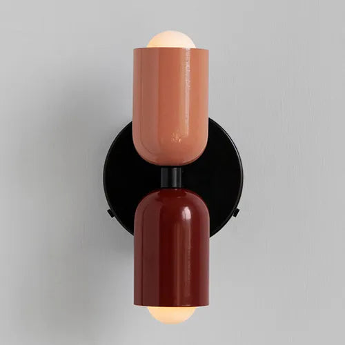 Stredoveký vietor s dvojitými hlavami v spálni francúzska nástenná lampa