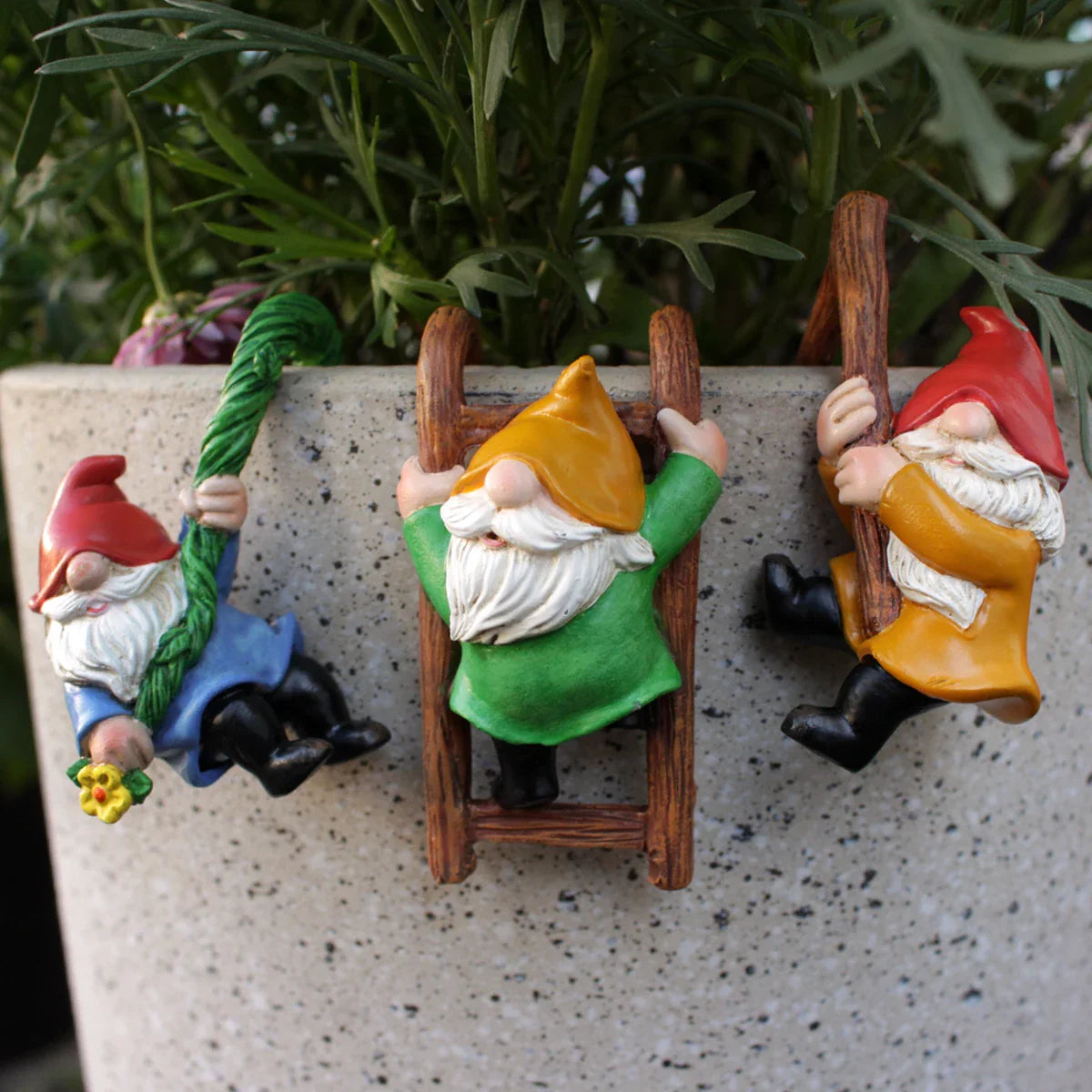 PottedPixies - Rozmarné závesné ozdoby Gnome