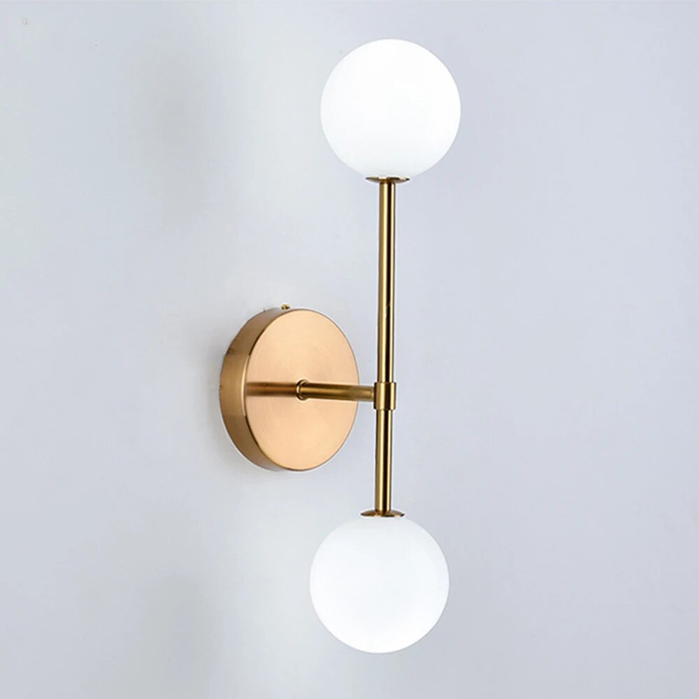 LuminousCrystal - Matné sklo Bal Led nástenné svietidlo