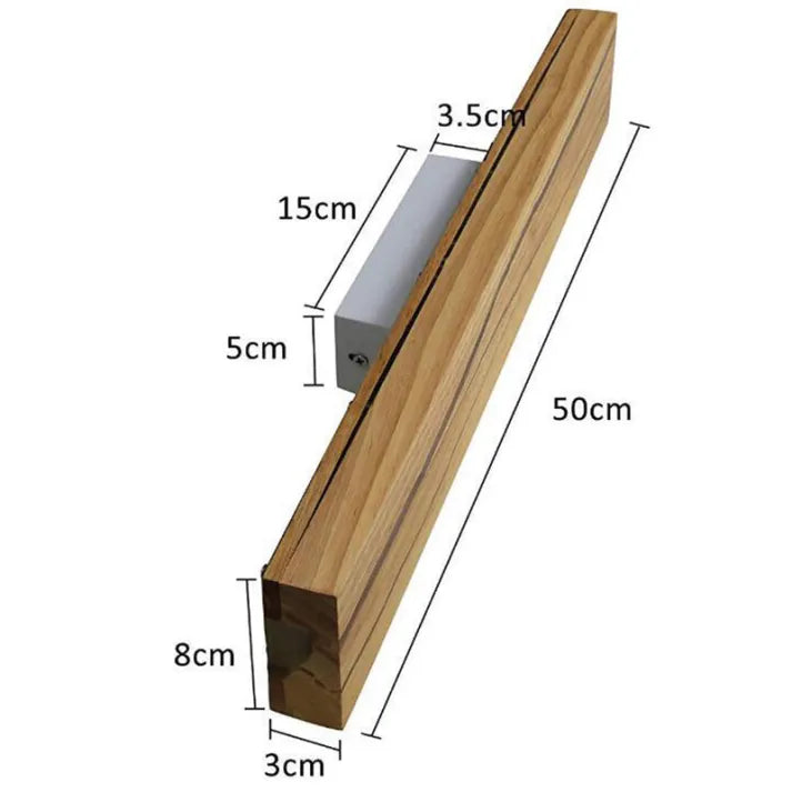 WoodCrack | Nástenné svetlo pre prirodzenú eleganciu