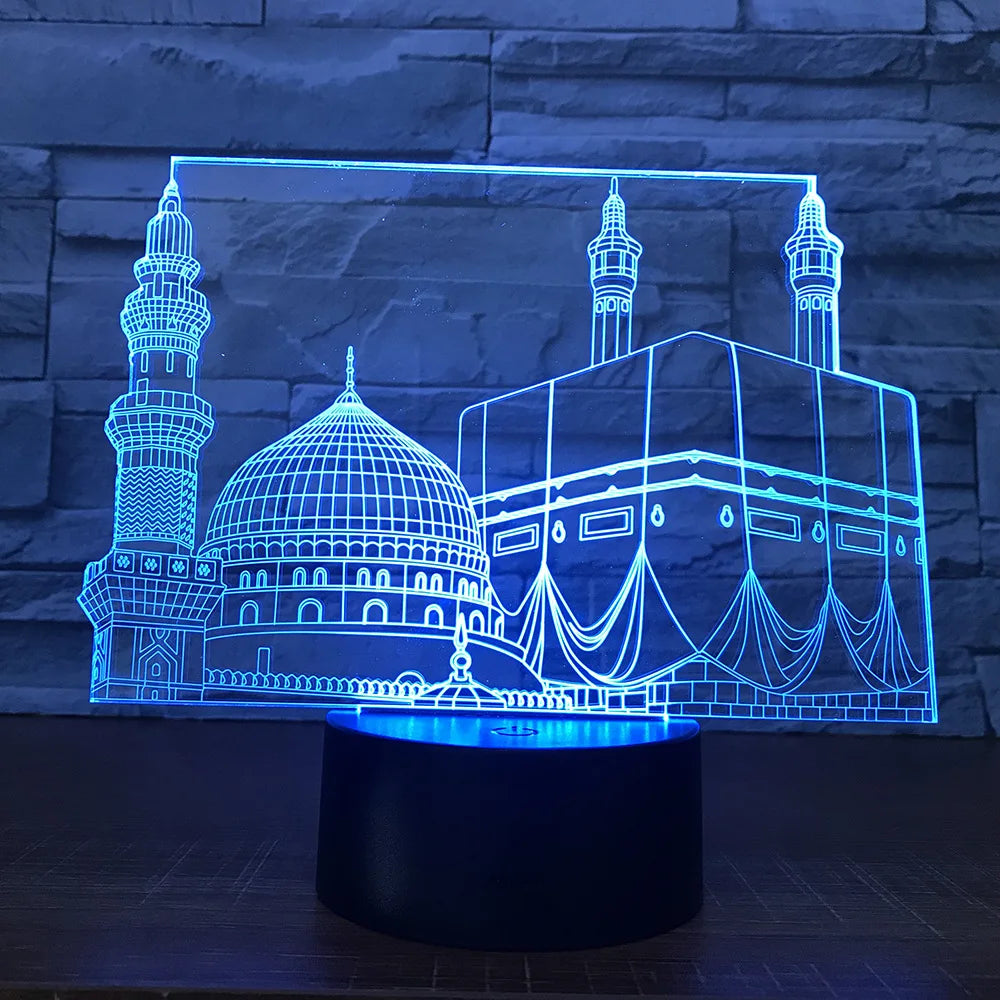 Islamská - mešita stolová lampa