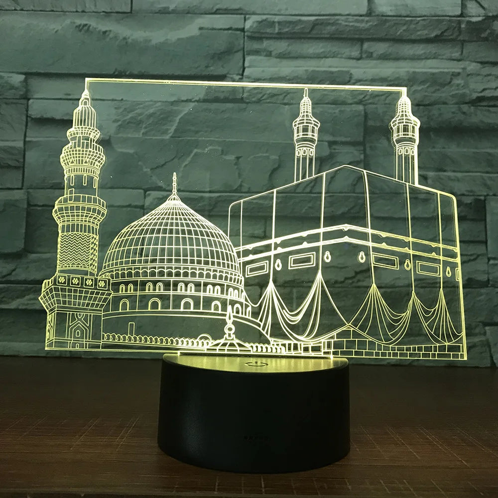 Islamská - mešita stolová lampa