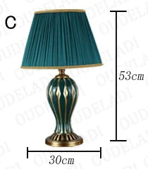 AmericanaGlow - Starožitná stolová lampa