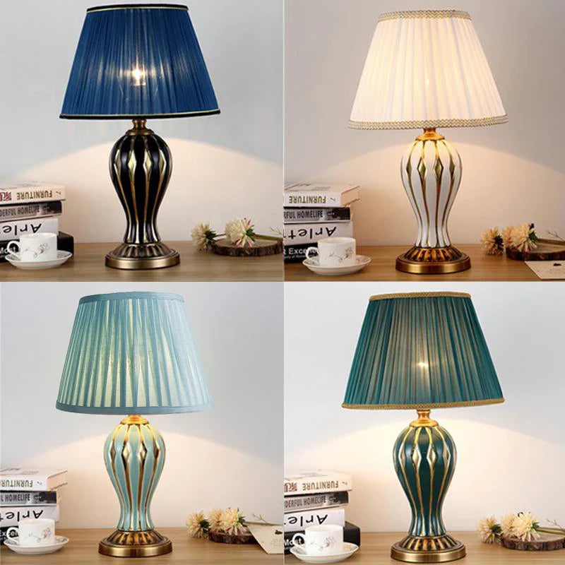 AmericanaGlow - Starožitná stolová lampa