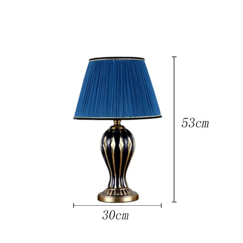 AmericanaGlow - Starožitná stolová lampa