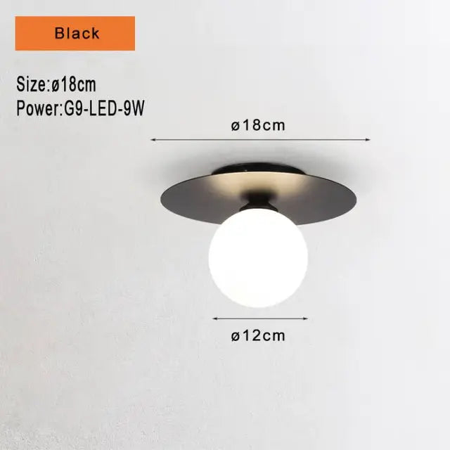 LuminousGlobe - Sklenená guľová lampa
