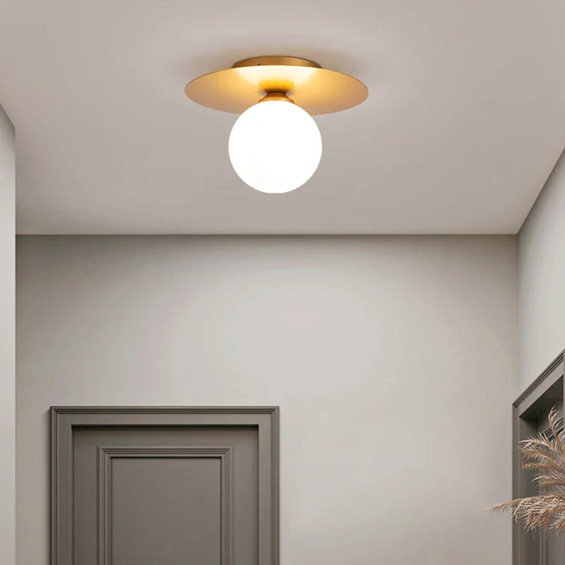 LuminousGlobe - Sklenená guľová lampa
