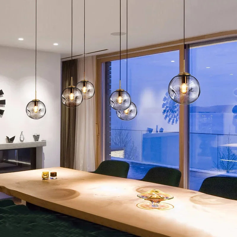 BubblyGlow - Bubble Glass Led Luster
