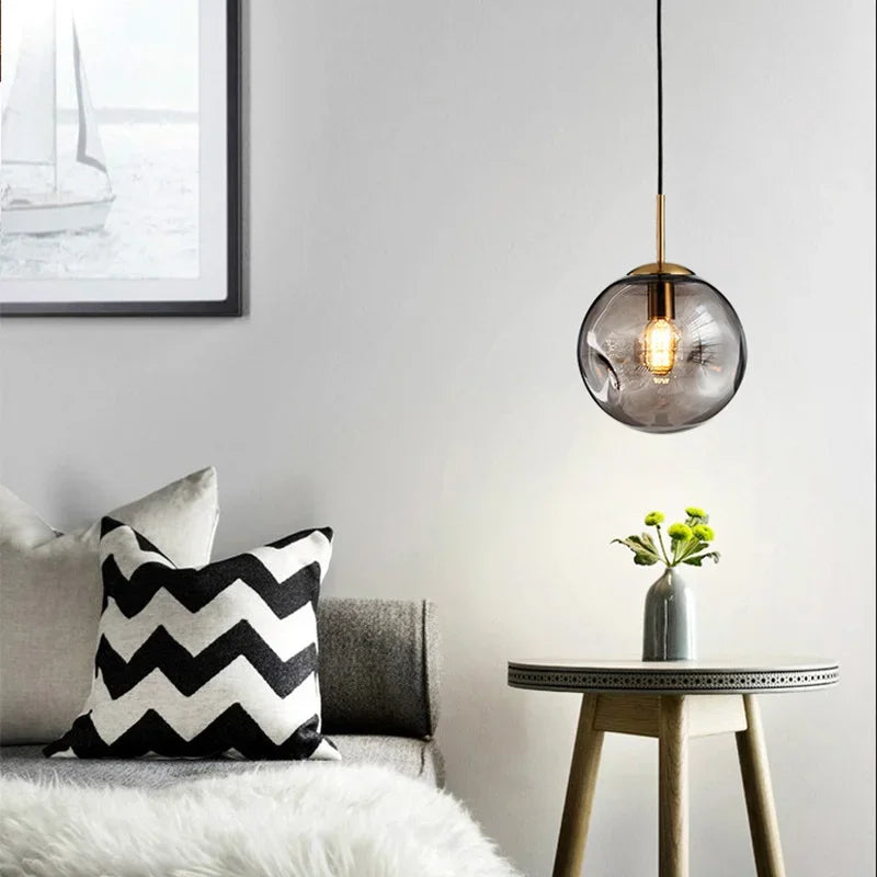 BubblyGlow - Bubble Glass Led Luster