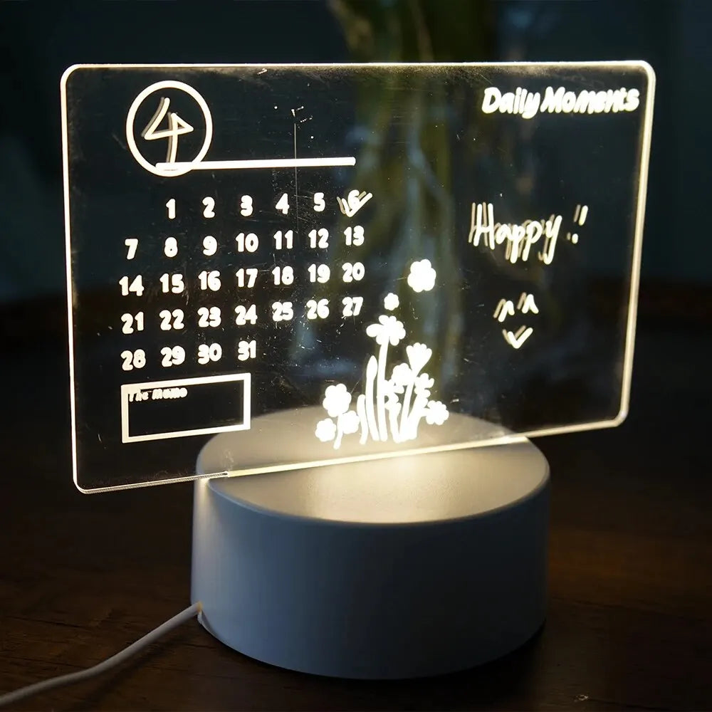 NoteGlow - stolová lampa Note Board
