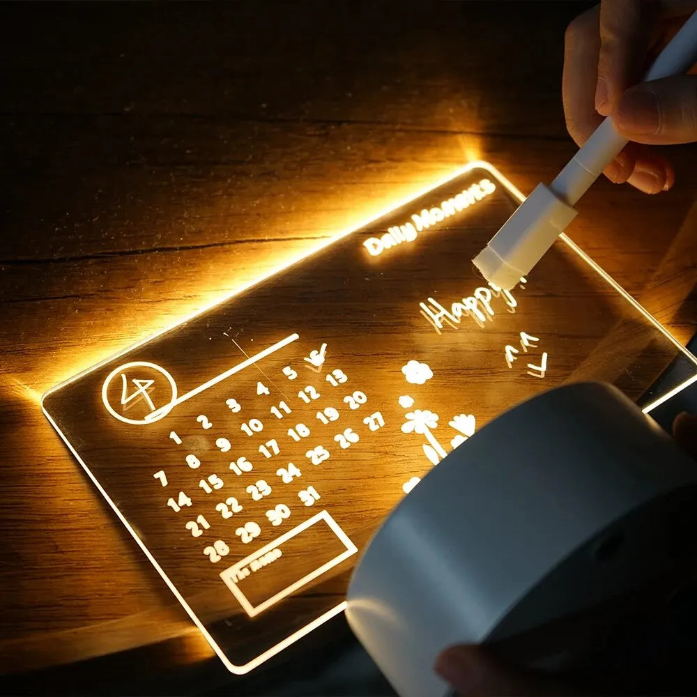 NoteGlow - stolová lampa Note Board