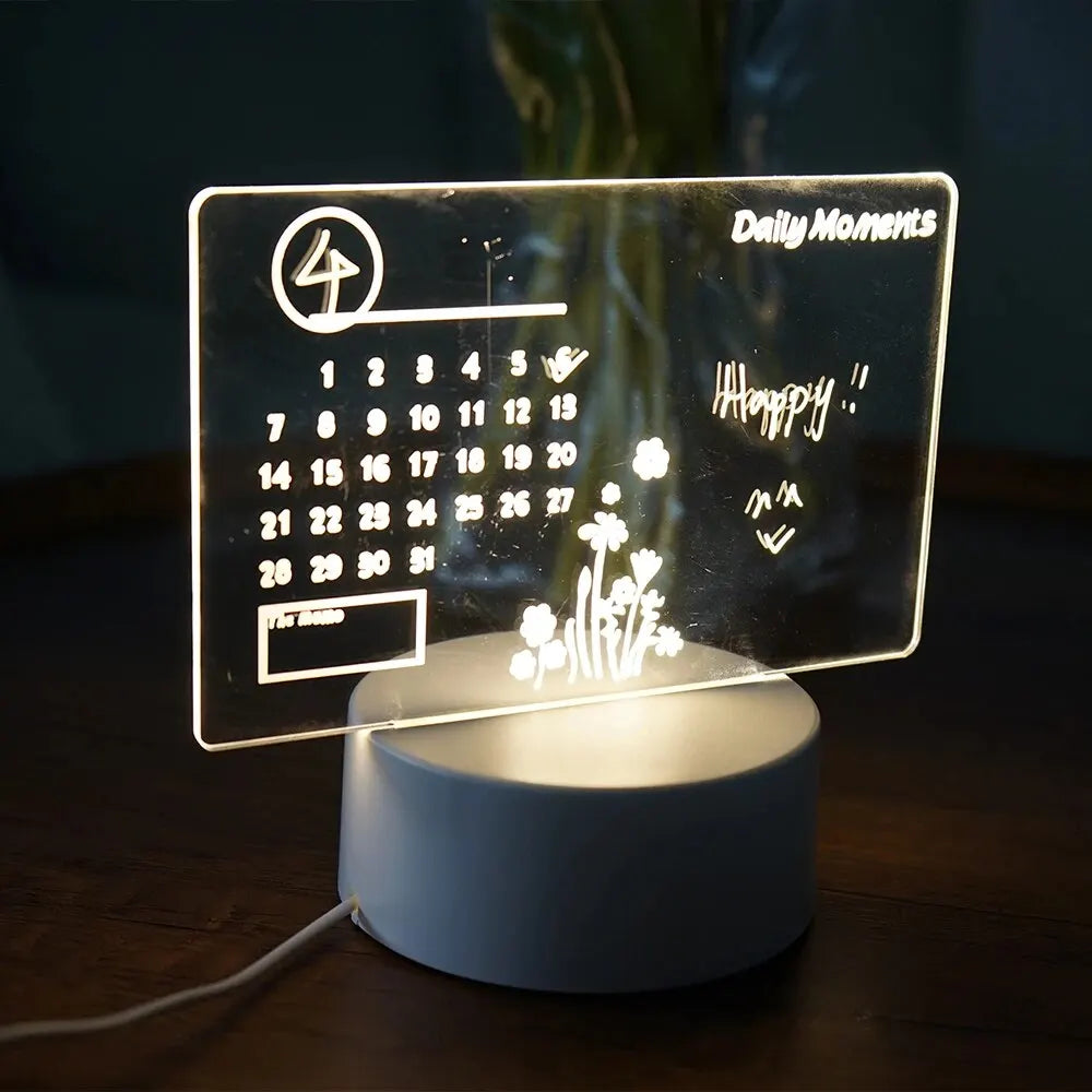 NoteGlow - stolová lampa Note Board