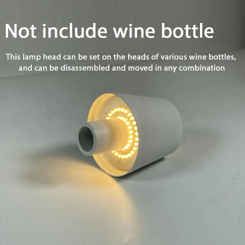 VinoFlex - Kreatívna stolová lampa na fľašu vína