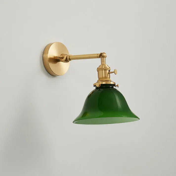 VintageGreen | Nastaviteľné klasické nástenné svietidlo