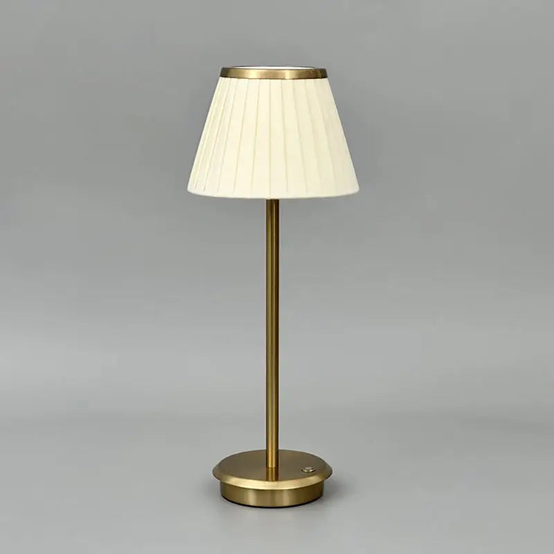 ShineRadinace - Bezdrôtová medená stolová lampa