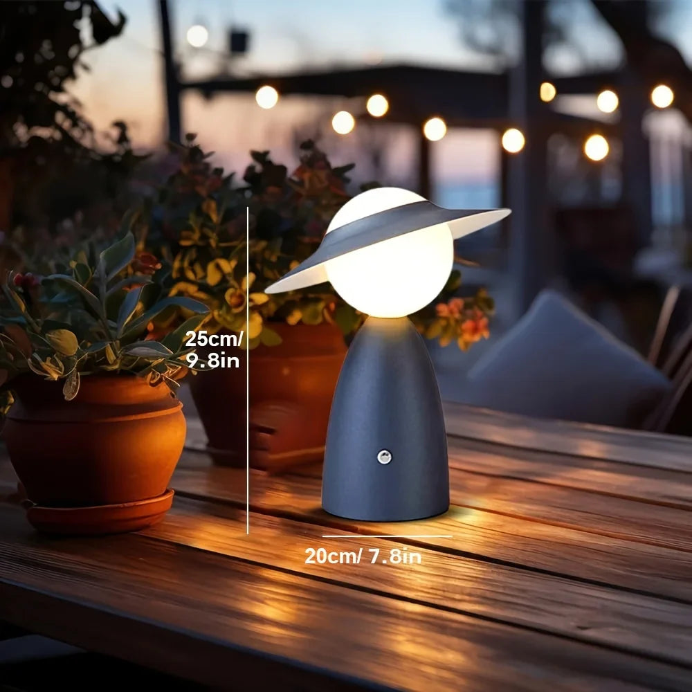 TouchBright - Bezdrôtová nabíjacia lampa
