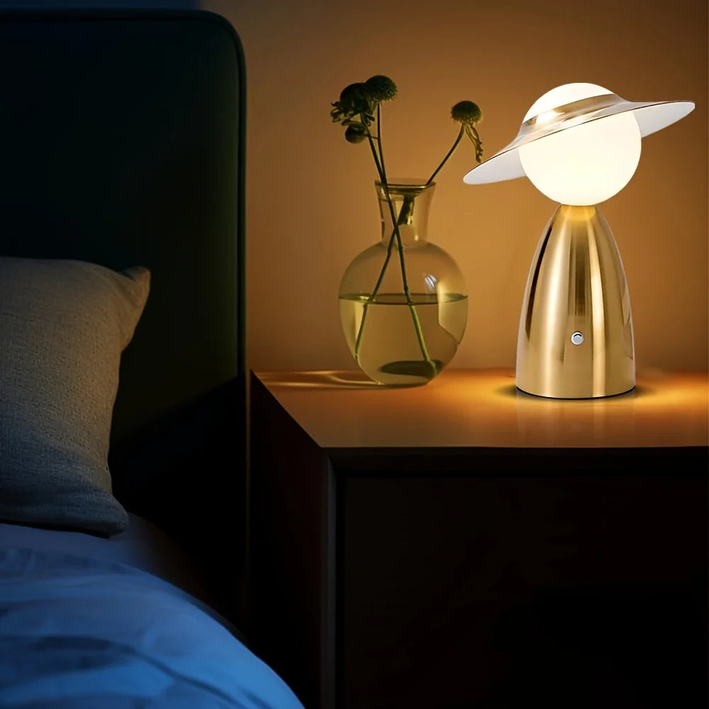 TouchBright - Bezdrôtová nabíjacia lampa