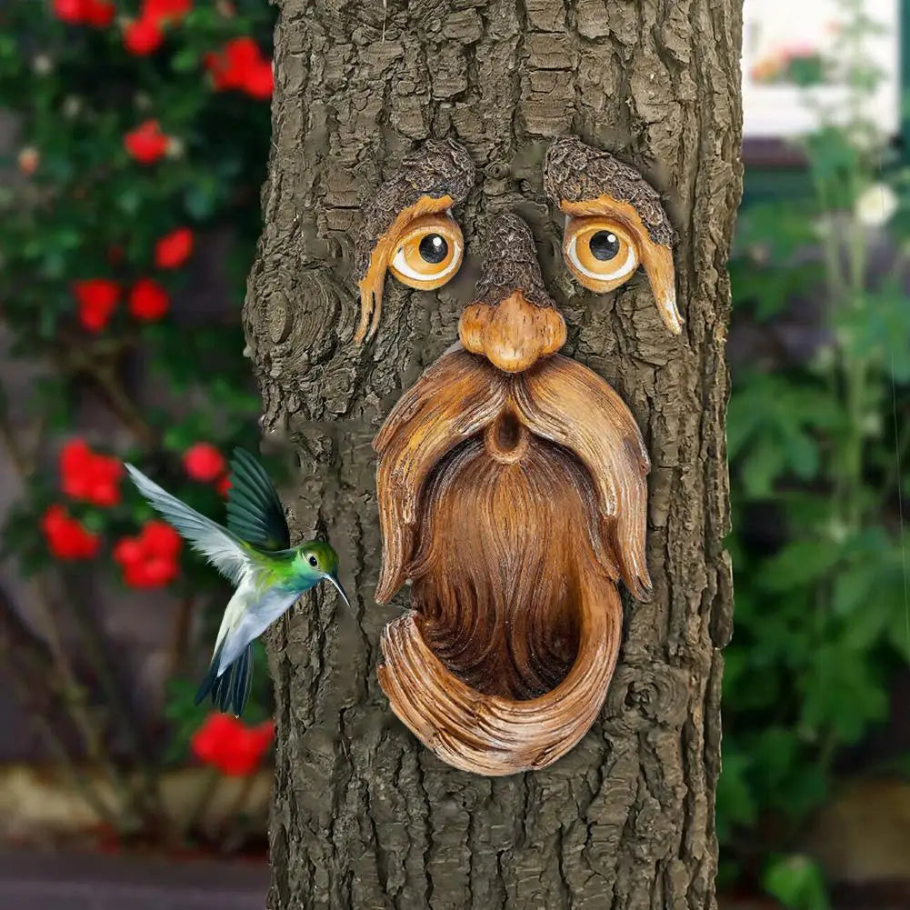 WiseWood - Tvár starého muža stromu
