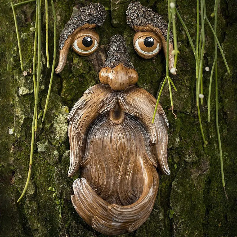 WiseWood - Tvár starého muža stromu