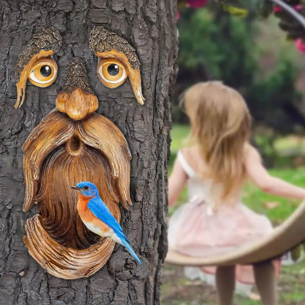 WiseWood - Tvár starého muža stromu