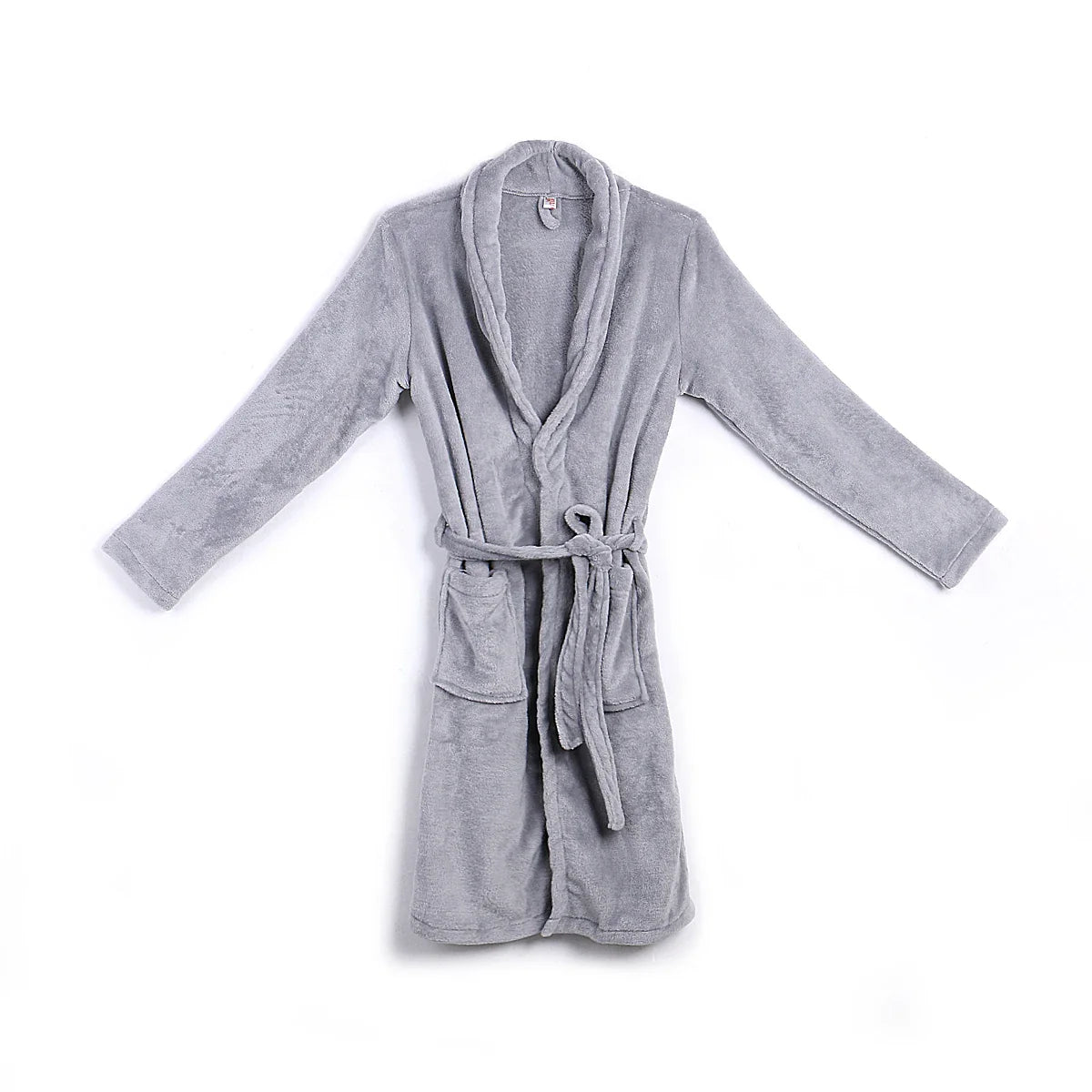 CozyShawl | Predĺžený plyšový župan so šálovým golierom