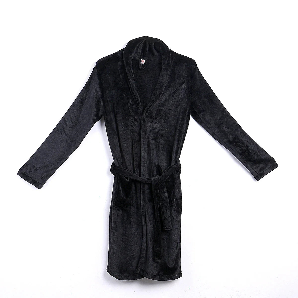 CozyShawl | Predĺžený plyšový župan so šálovým golierom