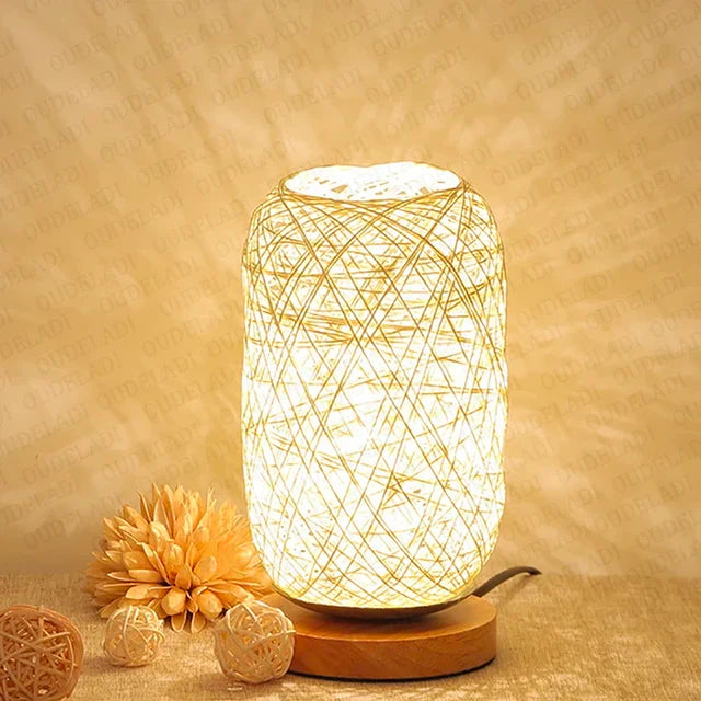 Woodland - Drevená stolová lampa Lano