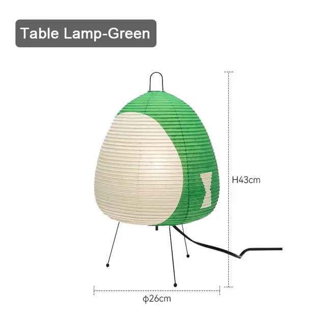 TranquilGlow - Japonská stolová lampa