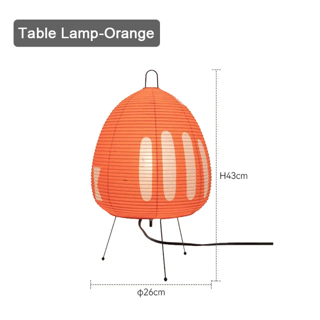 TranquilGlow - Japonská stolová lampa