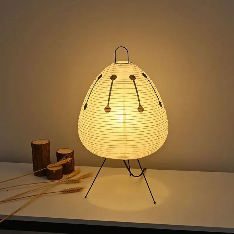 TranquilGlow - Japonská stolová lampa