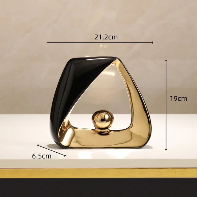 Luxe Triangle - Trojuholníky Zlatý dekor