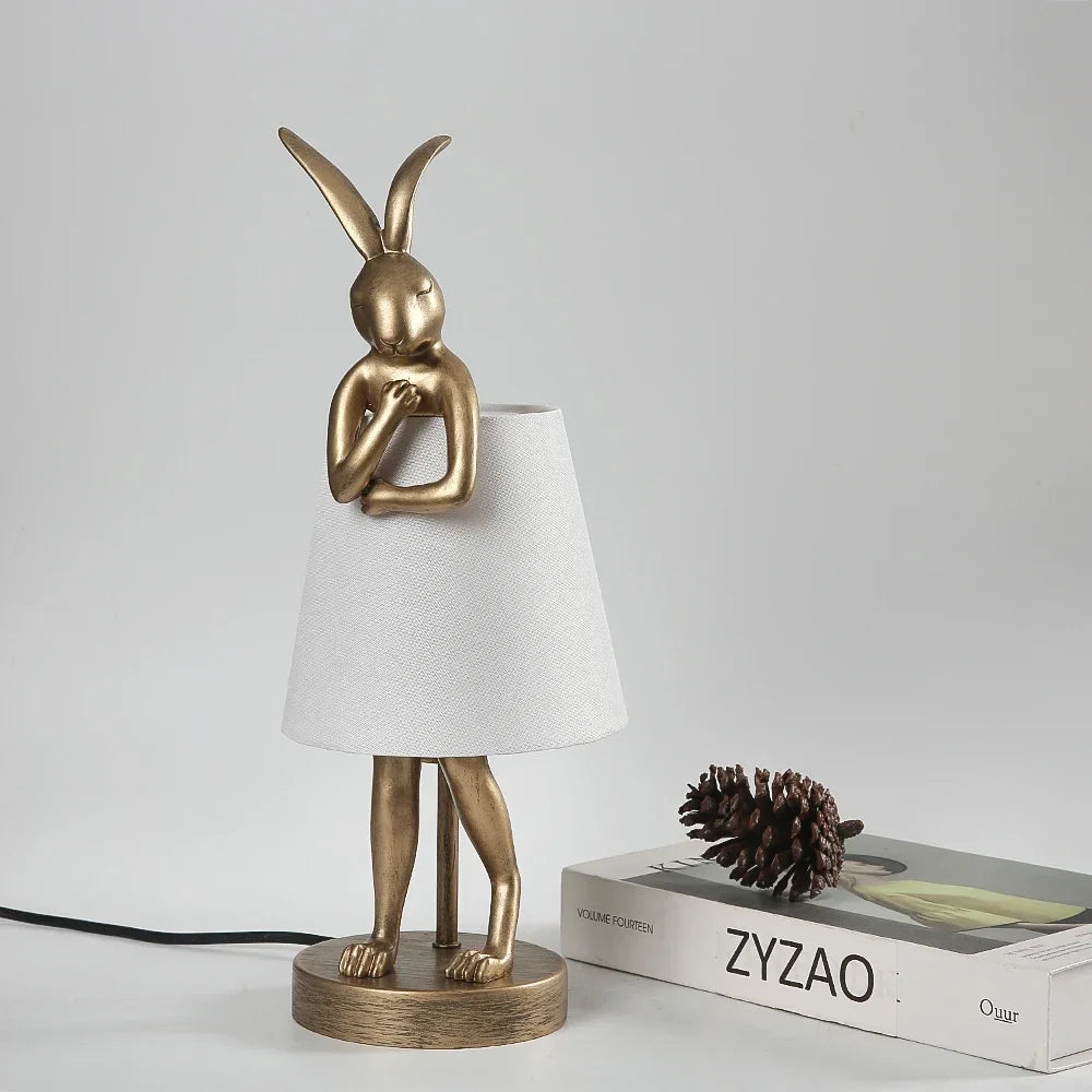 BunnyBright - Stolná lampa s králikom