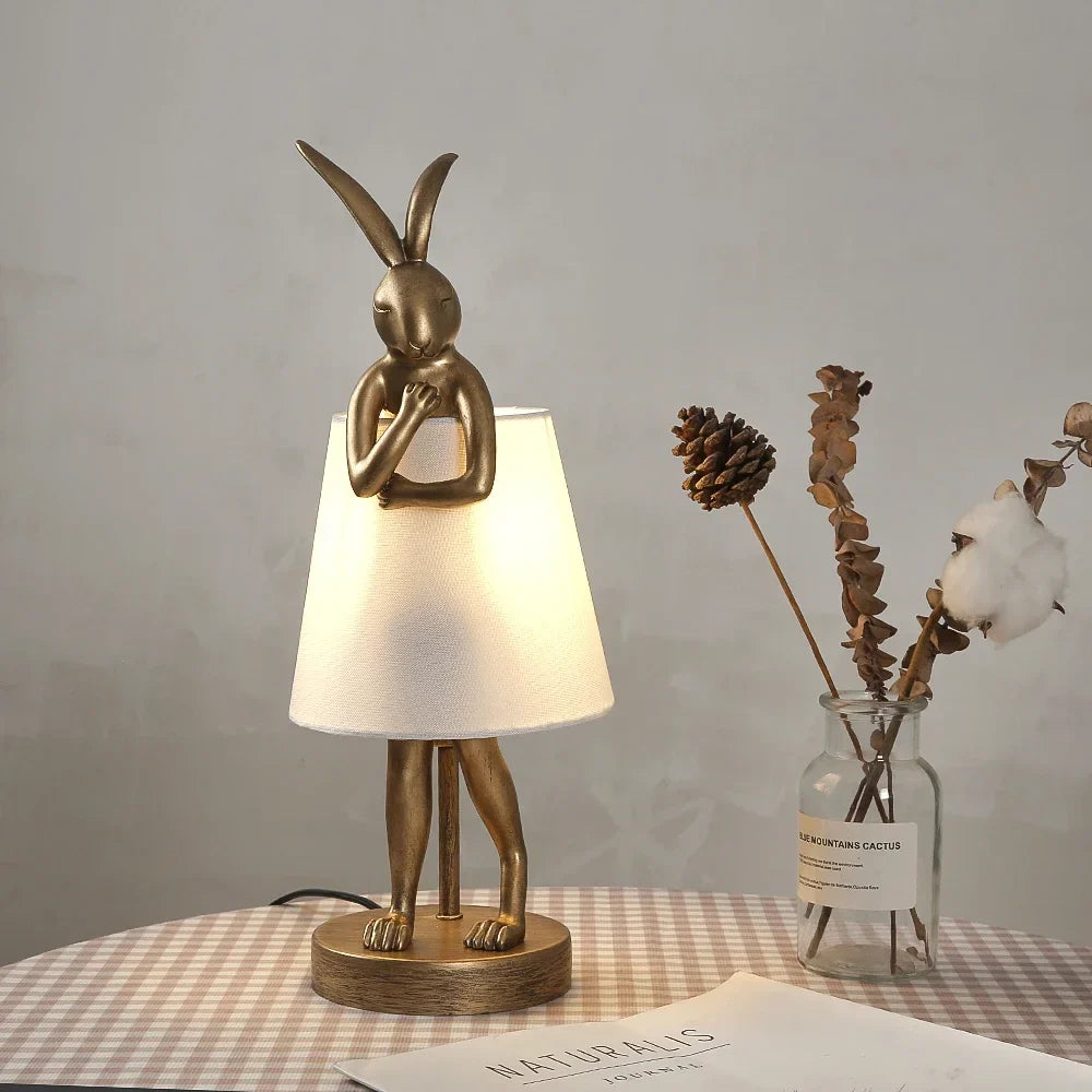 BunnyBright - Stolná lampa s králikom