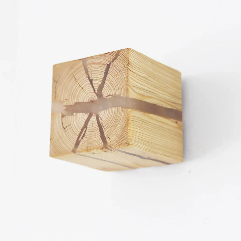 SolidWood - Nástenné svietidlo Cube Craft