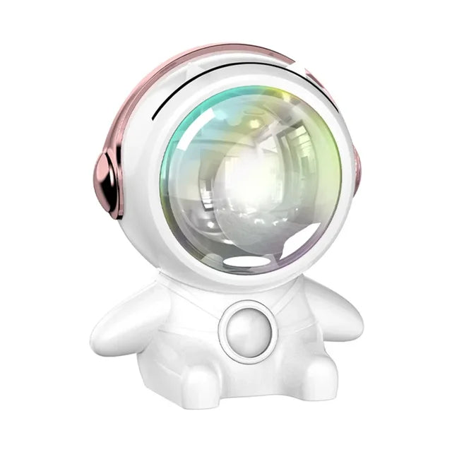 MiniAura - Lampa astronauta pri západe slnka