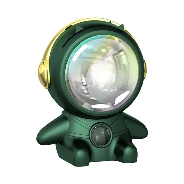 MiniAura - Lampa astronauta pri západe slnka
