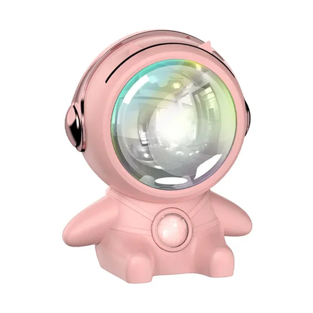 MiniAura - Lampa astronauta pri západe slnka