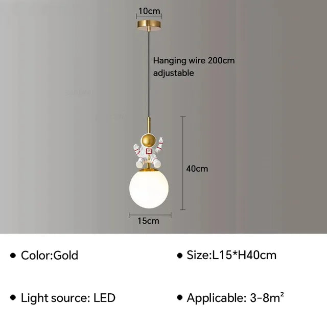 AstroCraft - Lampa astronauta