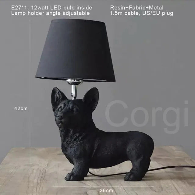 PupArt - stolová lampa Art Deco Puppy