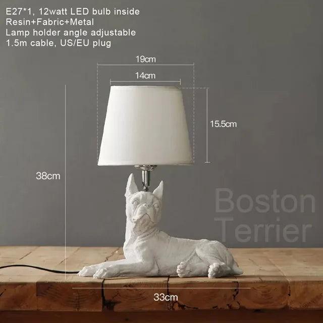PupArt - stolová lampa Art Deco Puppy