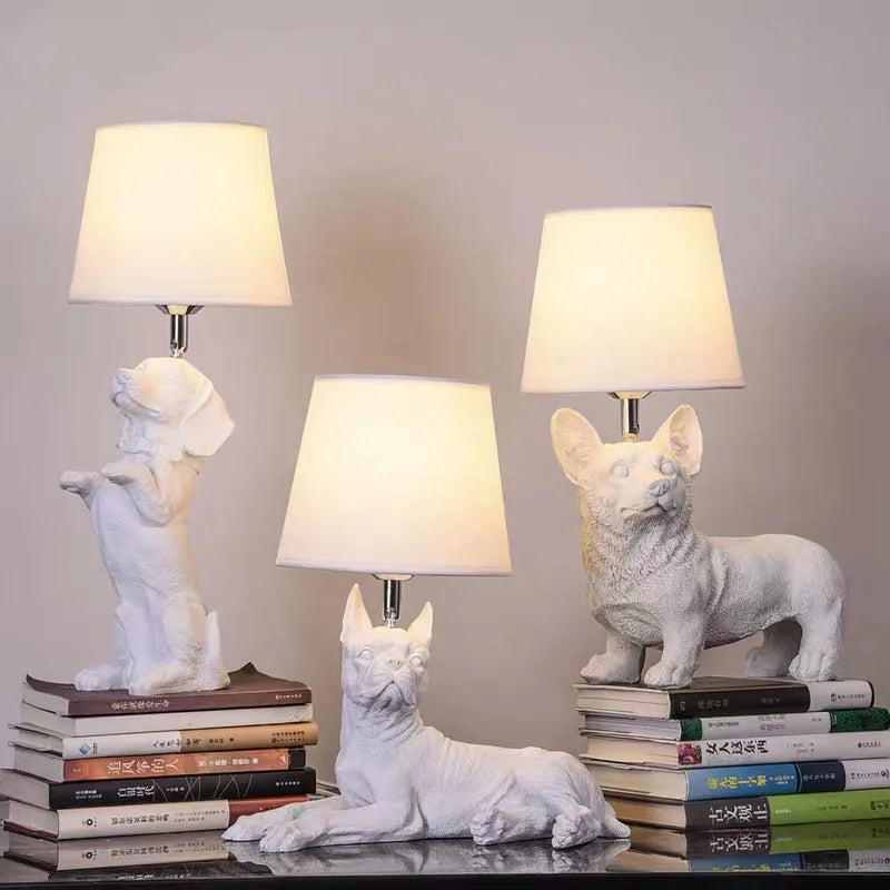 PupArt - stolová lampa Art Deco Puppy
