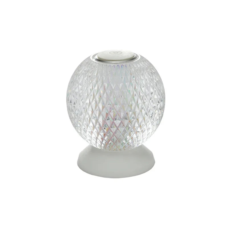 ModCrystal - Moderná bezdrôtová krištáľová stolná lampa