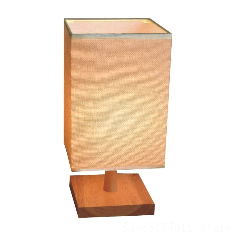 WoodBeam - Moderná drevená stolová lampa