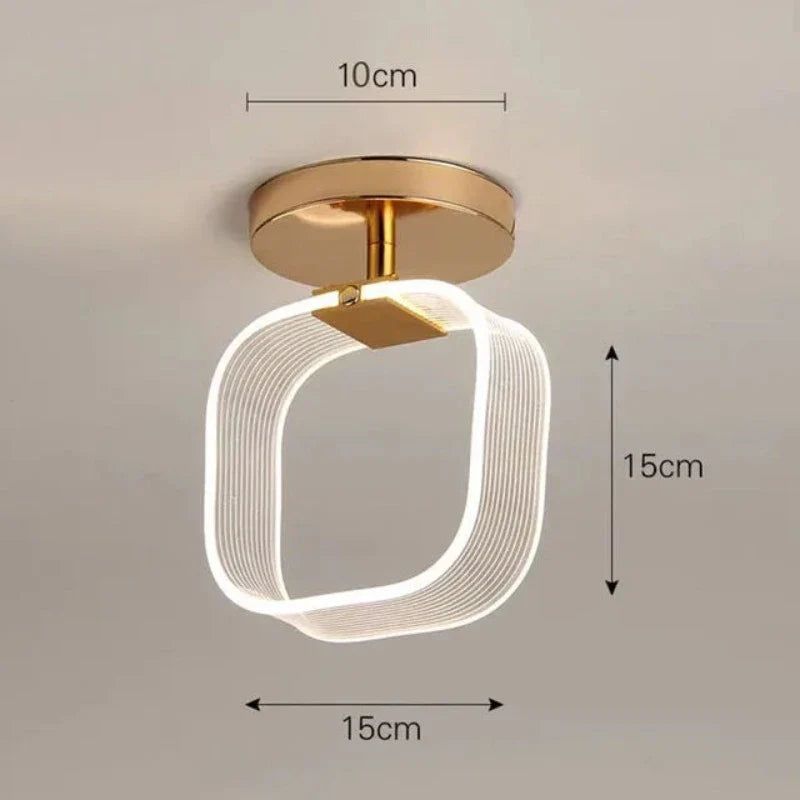 KreativGlow - Slim LED stropné svietidlo