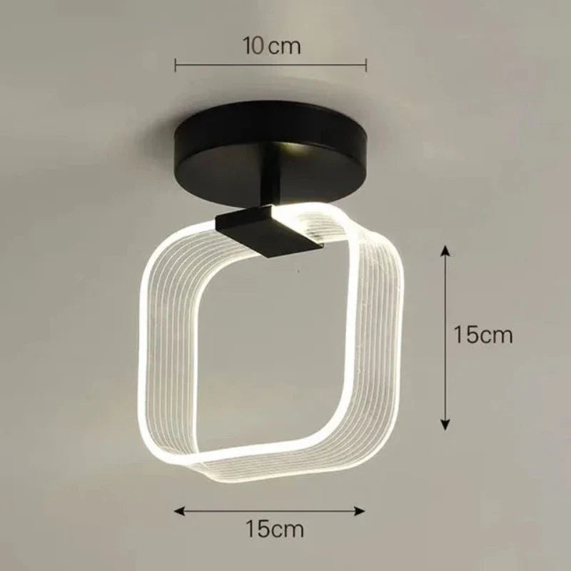 KreativGlow - Slim LED stropné svietidlo
