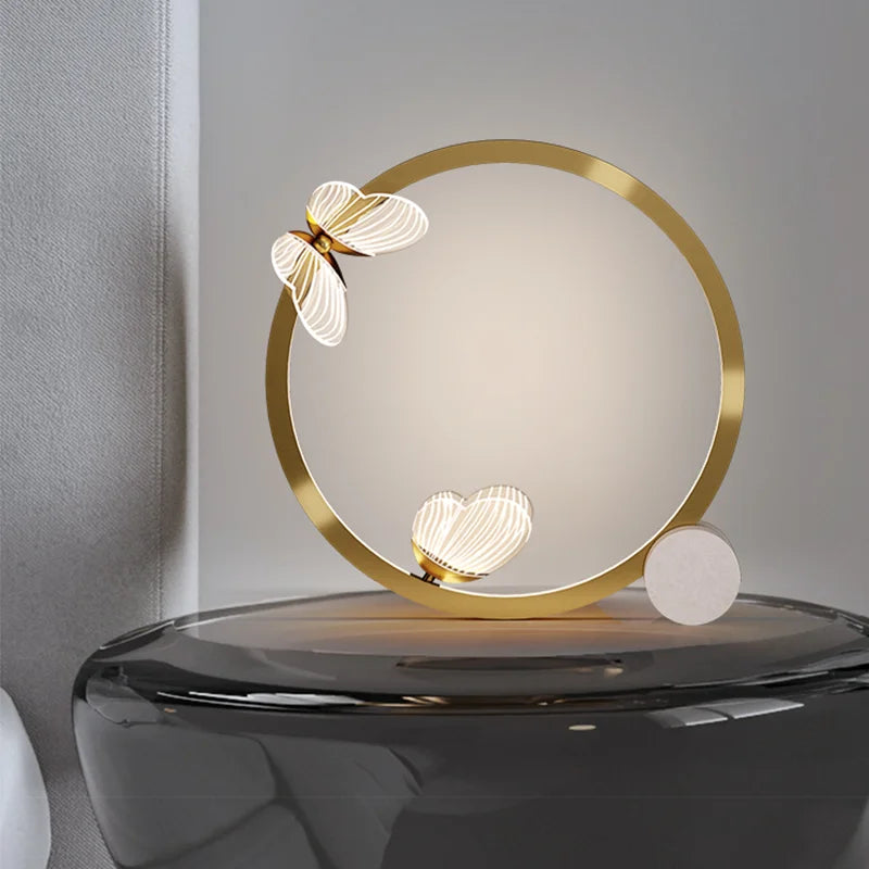 ButterflyGlow - Severská stolová lampa Led Butterfly