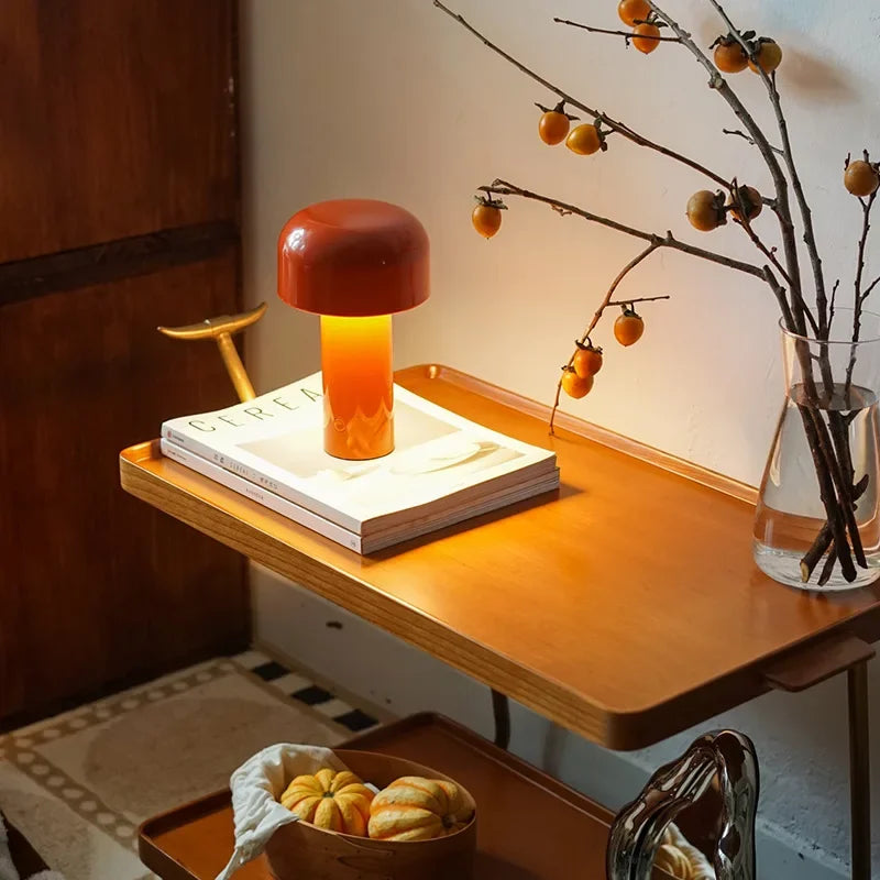 NordicLED - Prenosná hríbová lampa
