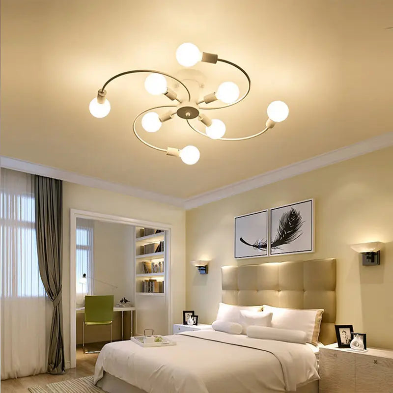 VentChandelier - Železný ventilátorový luster
