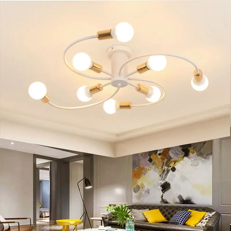 VentChandelier - Železný ventilátorový luster