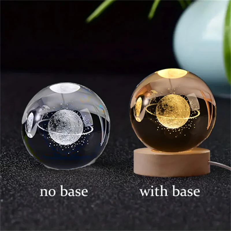 OrbIllume | 3D Planet Crystal Light